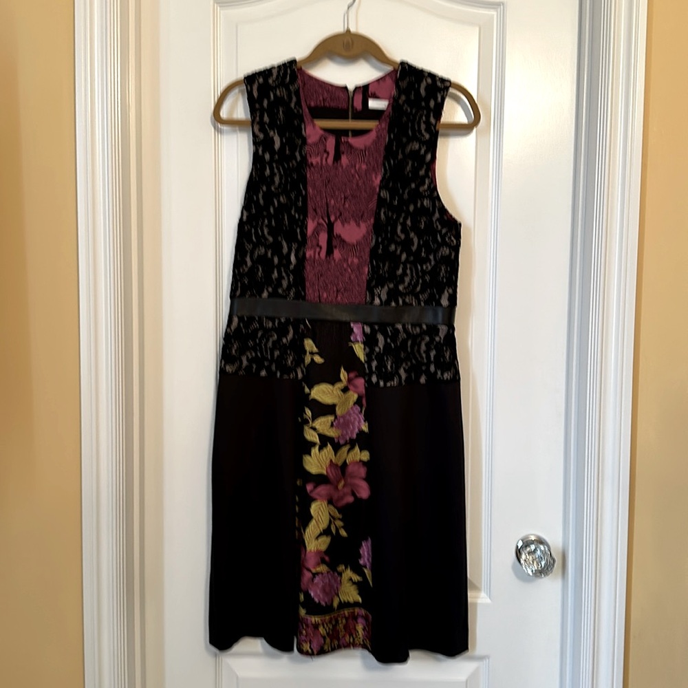 Tracy Reese sleeveless patchwork dress